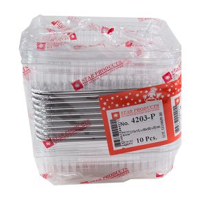 Star products foil trays No. 4571-P with plastic lids - alufoilstar